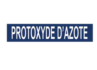 Marqueur de tuyau – protoxyde d’azote