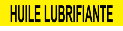 Marqueur de tuyau – huile lubrifiante