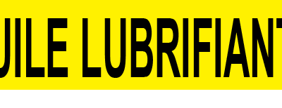 Marqueur de tuyau – huile lubrifiante