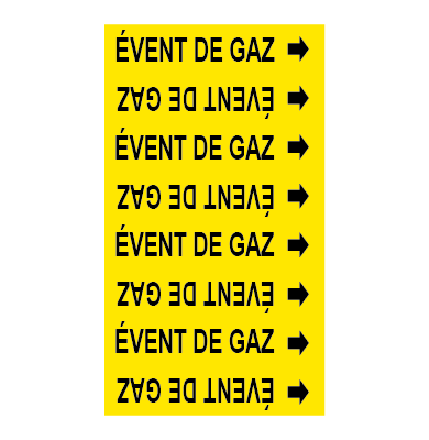 Évent de gaz 589