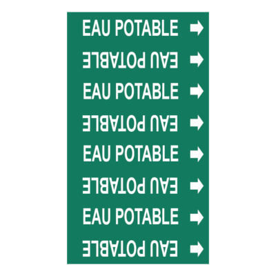 Étiquette Eau potable 589