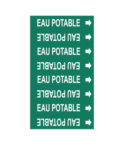 Étiquette Eau potable 589