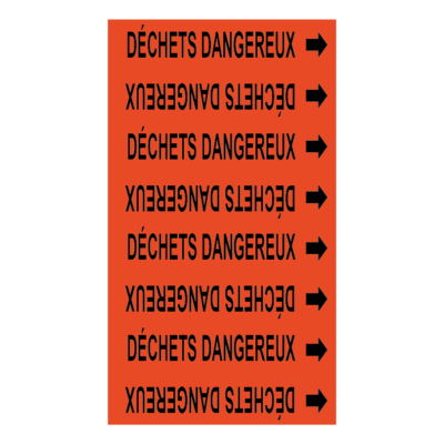 Étiquette Déchets dangereux 589