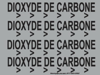 L’étiquette Dioxyde de carbone