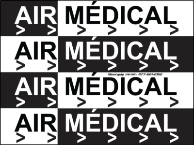 L’étiquette Air médical