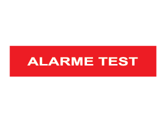 TEST D'ALARME