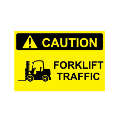 Attention à la circulation des chariots élévateurs