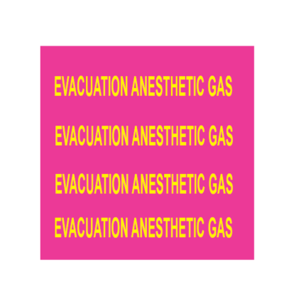 Évacuation gaz anesthétique
