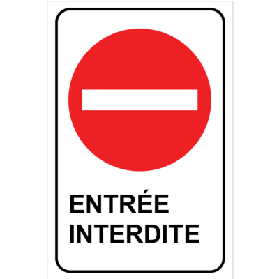 Entrée interdite