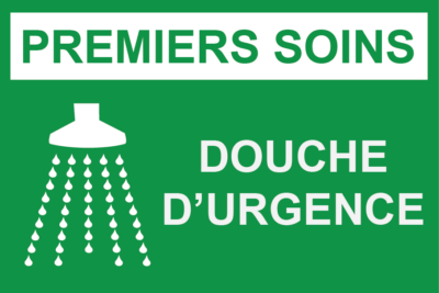 Douche d'urgence