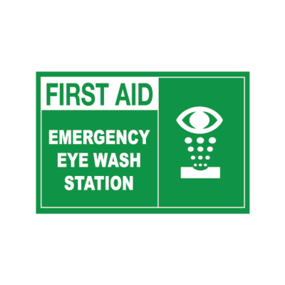 Station de lavage oculaire d'urgence