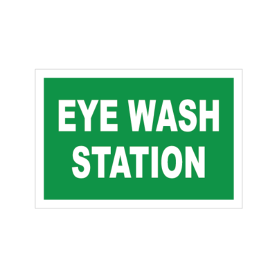 Station de lavage des yeux