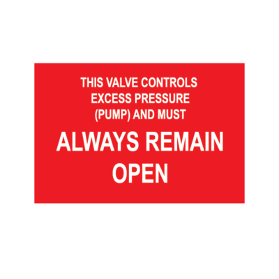 Cette vanne contrôle la pompe à surpression