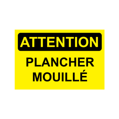 Attention sol glissant