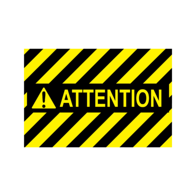 Bandes d’avertissement