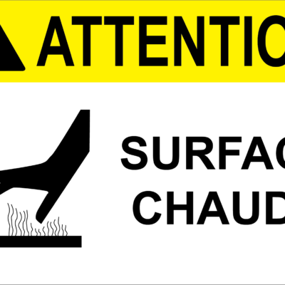 Attention surface chaude