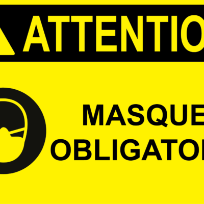 Attention masque obligatoire