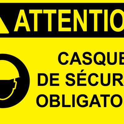 Attention casque obligatoire