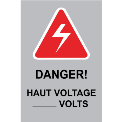 Volts à haute tension