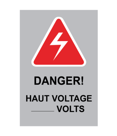 Volts à haute tension