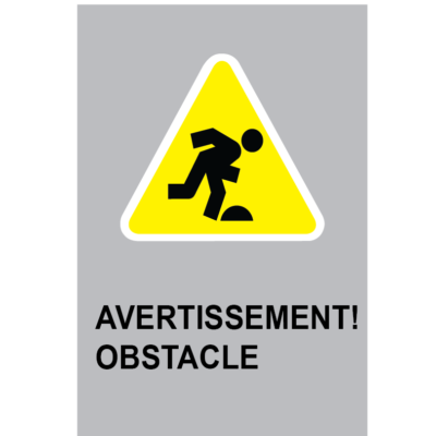 Obstacles d’avertissement