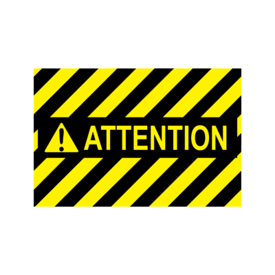 Bandes d’avertissement