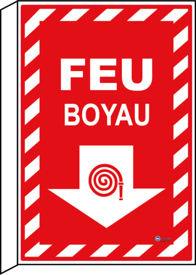 Tuyau d’incendie à rayures